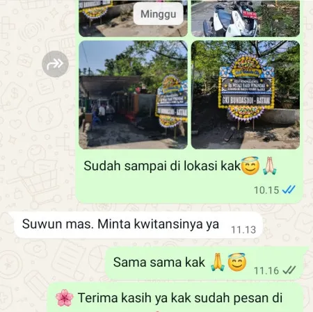 Pengiriman Papan Bunga Duka Pekutan Bayan