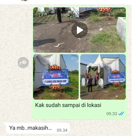 Pengiriman Karangan Bunga Pekutan Bayan
